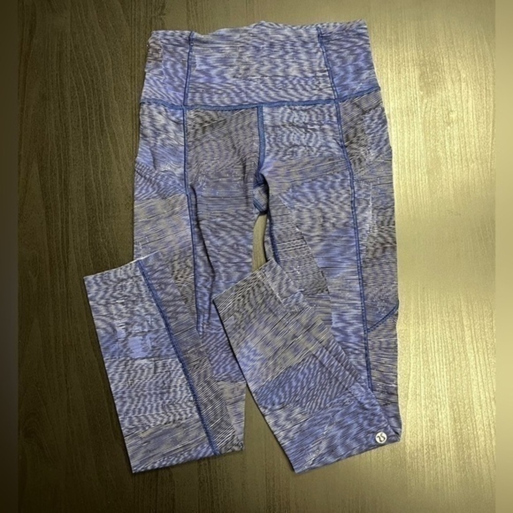 Lululemon Fast & Free 7/8 Tight II *Nulux 25" - Sz 4